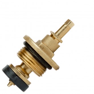 Вентильна головка без маховика для крана ХВ 2" латунна М52 х 2 ливарна Б1824А VA. Чернигов. фото 1