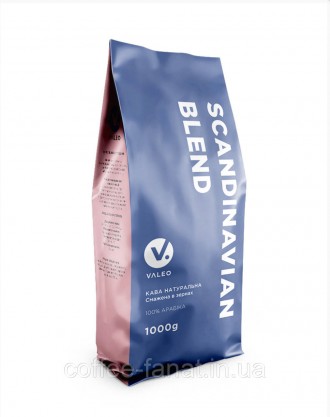 Кофе зерновой Valeo Scandinavian Blend 1 кг свежеобжаренный кофе в зернах для ко. Луцк. фото 1 Кофе зерновой Valeo Scandinavian Blend 1 кг свежеобжаренный кофе в зернах для ко. Луцк. фото 1