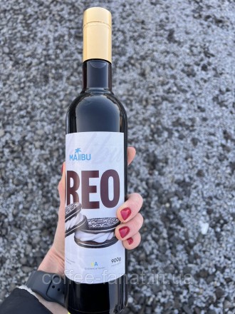 Сироп Oreo (Орео) Malibu 900г у скляній пляшці для кави, десертів та коктейлів. Луцк. фото 1 Сироп Oreo (Орео) Malibu 900г у скляній пляшці для кави, десертів та коктейлів. Луцк. фото 1