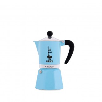 Кофеварка гейзерная Bialetti Rainbow на три порции, 150 мл мока алюминий на газу. Тернопіль. фото 1 Кофеварка гейзерная Bialetti Rainbow на три порции, 150 мл мока алюминий на газу. Тернопіль. фото 1