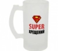 Бокал для пива стеклянный Super крестный 500 мл. Ивано-Франковск. фото 1 Бокал для пива стеклянный Super крестный 500 мл. Ивано-Франковск. фото 1