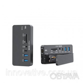 Док-станция Acasis CM073 с карманом для SSD m.2 накопителя (Черный)