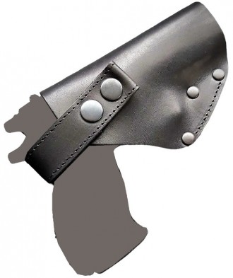 Поясная кобура Пеламе ФОРТ 12/14/17/20 из натуральной кожи  BLACK. Кременчук. фото 1