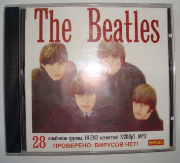 СD - MP3 disk The Beatles 28 альбомов Hi-End 192 Kbps.mp3 Mpeg3 text+audio.. Полтава. фото 1 СD - MP3 disk The Beatles 28 альбомов Hi-End 192 Kbps.mp3 Mpeg3 text+audio.. Полтава. фото 1