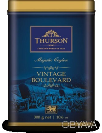 Thurson чай Pekoe Vintage Boulevard черный рассыпной цейлонский 300 грамм в жест