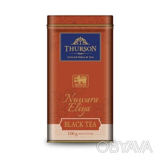 Чай Thurson Nuwara Eliya (PEKOE) черный рассыпной цейлонский 100 грамм в жестяно