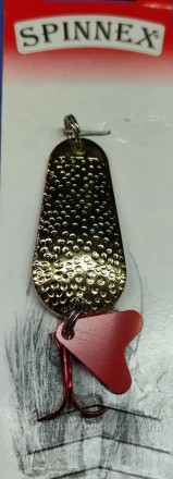 Блесна (блешня) коливайка (колебалка)  Spinnex Pike 14г  медь. Ровно. фото 1