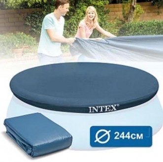 Intex 28020 Защитное накрытие для бассейнов, диаметр 244 см, тент из ПВХ. Киев. фото 1 Intex 28020 Защитное накрытие для бассейнов, диаметр 244 см, тент из ПВХ. Киев. фото 1