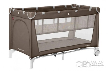 Манеж детский Carrello Porta CRL-18103 Chocolate Brown приставная кроватка