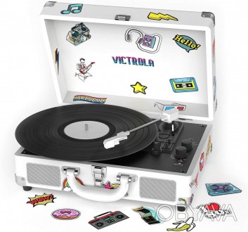Виниловый проигрыватель (граммофон) Victrola VSC 550BT Белый