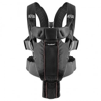Рюкзак-кенгуру Babybjorn Baby Carrier Miracle Mesh, черный. Киев. фото 1 Рюкзак-кенгуру Babybjorn Baby Carrier Miracle Mesh, черный. Киев. фото 1