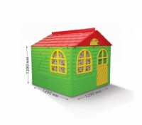 Большой Домик детский игровой пластиковый со шторками ТМ Doloni.

Звоните или . . фото 4