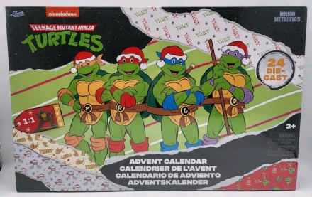 Адвент календар Ніндзя черепашки TMNT Advent Calendar 24 Collector Teenage Mutan. Київ. фото 1 Адвент календар Ніндзя черепашки TMNT Advent Calendar 24 Collector Teenage Mutan. Київ. фото 1