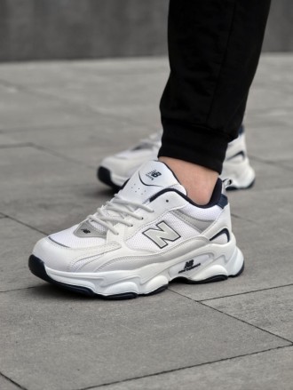 Кросівки New Balance замш/шкіра/3D сітка колір білий, чорний. Київ. фото 1 Кросівки New Balance замш/шкіра/3D сітка колір білий, чорний. Київ. фото 1