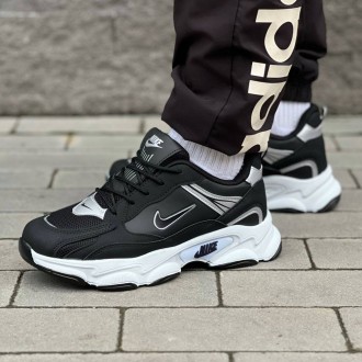 Кросівки Nike весна-літо текстиль/замш/шкіра колір чорний,білий. Киев. фото 1 Кросівки Nike весна-літо текстиль/замш/шкіра колір чорний,білий. Киев. фото 1