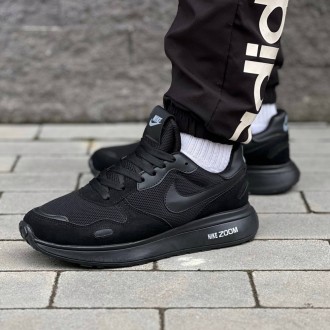 Кросівки Nike текстиль/замш колір чорний. Киев. фото 1 Кросівки Nike текстиль/замш колір чорний. Киев. фото 1