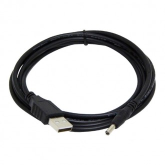 Кабель живлення Cablexpert (CC-USB-AMP35-6) USB-3.5мм, 1.8м, чорний. Харьков. фото 1 Кабель живлення Cablexpert (CC-USB-AMP35-6) USB-3.5мм, 1.8м, чорний. Харьков. фото 1
