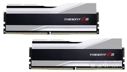 Модуль пам`ятi DDR5 2x16GB/5600 G.Skill Trident Z5 Silver (F5-5600J4040C16GX2-TZ