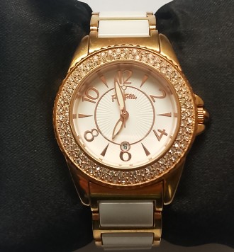 Годинник Folli Follie Analog Quartz Gold White. Николаев. фото 1 Годинник Folli Follie Analog Quartz Gold White. Николаев. фото 1