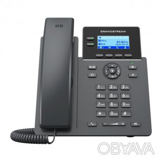 IP-телефон Grandstream GRP2602. . фото 1 Grandstream GRP2602 є істотною 2-лінійну модель, розроблену з підтримкою автонас. . фото 1