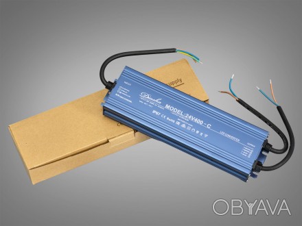 Трансформатор 12в, для подключения светодиодных ламп и LED ленты 200W NP-24V-400