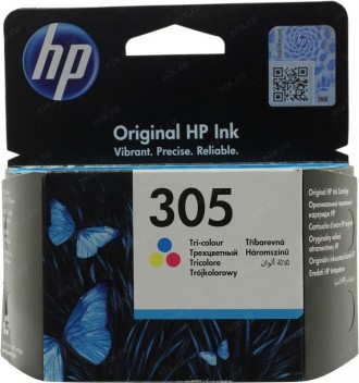 Картридж HP №305 DJ 2320/2710/2720/4120 (3YM60AE) Color. Харків. фото 1 Картридж HP №305 DJ 2320/2710/2720/4120 (3YM60AE) Color. Харків. фото 1
