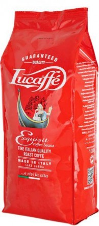 Кофе в зернах Lucaffe Exquisit 1кг Италия премиум кофе Люкафе насыщенный аромат . Киев. фото 1 Кофе в зернах Lucaffe Exquisit 1кг Италия премиум кофе Люкафе насыщенный аромат . Киев. фото 1