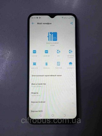 Мобільний телефон смартфон Б/У Tecno Spark 7 (KF6n) 4/64Gb NFC Dual SIM. Київ. фото 1 Мобільний телефон смартфон Б/У Tecno Spark 7 (KF6n) 4/64Gb NFC Dual SIM. Київ. фото 1