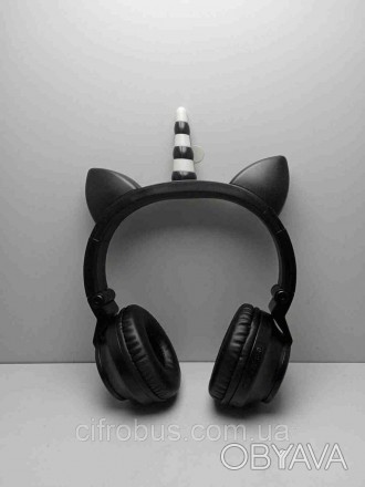 Наушники Bluetooth-гарнитура Б/У Stereo Unicorn STN-27 LED