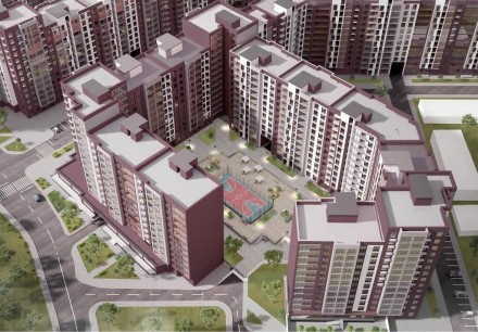 1-комнатная квартира, 43.9 м.кв.. Ивано-Франковск. фото 1 1-комнатная квартира, 43.9 м.кв.. Ивано-Франковск. фото 1