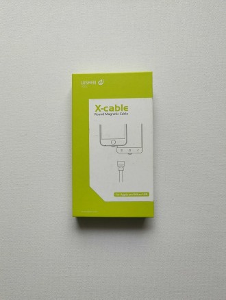 Кабель магнитный универсальный "Wsken Round 2.1A" Micro-USB + lightning коннекто. Одесса. фото 1 Кабель магнитный универсальный "Wsken Round 2.1A" Micro-USB + lightning коннекто. Одесса. фото 1