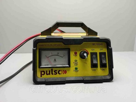 Зарядное пуско-зарядное устройство для аккумуляторов Б/У Pulso BC-12245. Киев. фото 1 Зарядное пуско-зарядное устройство для аккумуляторов Б/У Pulso BC-12245. Киев. фото 1