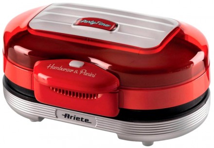 Бутербродниця Ariete AR-0205-Red 1200 Вт червона. Київ. фото 1 Бутербродниця Ariete AR-0205-Red 1200 Вт червона. Київ. фото 1