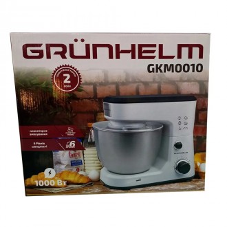 Кухонний комбайн Grunhelm GKM0010 1000 Вт білий. . фото 4 Кухонний комбайн Grunhelm GKM0010 1000 Вт білий
Кухонний комбайн Grunhelm GKM001. . фото 4