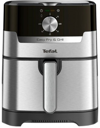 Мультипіч Tefal Air&Grill EY501D15 1550 Вт чорна. Київ. фото 1 Мультипіч Tefal Air&Grill EY501D15 1550 Вт чорна. Київ. фото 1