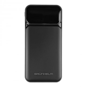 Повербанк Power bank Grunhelm GP-10BQC 10000 mAh черный. Киев. фото 1 Повербанк Power bank Grunhelm GP-10BQC 10000 mAh черный. Киев. фото 1