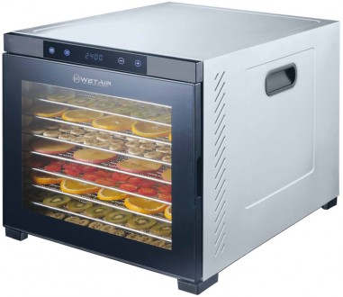 Сушарка для овочів і фруктів WetAir WFD-K1000S 1100 Вт. Київ. фото 1 Сушарка для овочів і фруктів WetAir WFD-K1000S 1100 Вт. Київ. фото 1