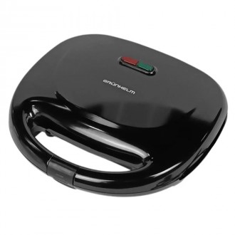 Сендвічмейкер Grunhelm GSM711 750 Вт чорний. Київ. фото 1 Сендвічмейкер Grunhelm GSM711 750 Вт чорний. Київ. фото 1