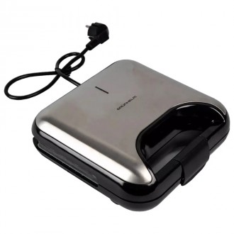 Сендвічмейкер Grunhelm GSM840 800 Вт чорний. Київ. фото 1 Сендвічмейкер Grunhelm GSM840 800 Вт чорний. Київ. фото 1