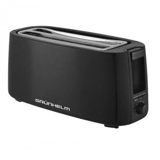 Тостер Grunhelm GTR020BL 1400 Вт чорний. Київ. фото 1 Тостер Grunhelm GTR020BL 1400 Вт чорний. Київ. фото 1