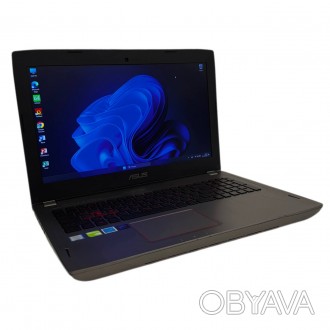 Ноутбук Asus ROG Intel Core i7-7700HQ 16 GB RAM 256 GB SSD 1 TB HDD Nvidia GeFor
