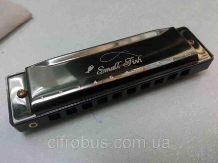 Губна гармошка Б/У Small Fish Harmonica. . фото 4 Small Fish Harmonica
Внимание! Комісійний товар. Уточнюйте наявність і комплекта. . фото 4
