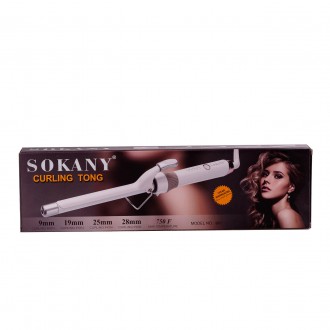 Плойка для волосся Sokany 667-9 професійна. . фото 6 Плойка для завивки волосся Sokany 667-9 – професійний інструмент з робочою зоною. . фото 6