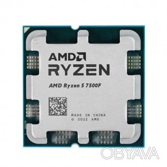 Процесор AMD Ryzen 5 7500F (3.7GHz 32MB 65W AM5) Tray (100-000000597)