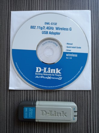 WiFi-адаптер D-Link DWL-G132. Светловодск. фото 1 WiFi-адаптер D-Link DWL-G132. Светловодск. фото 1