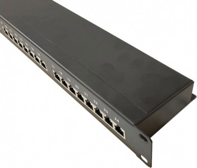 Патч-панель Atcom FP5224 19" 24хRJ-45 FTP 1U cat.5е, в зборі. Харьков. фото 1 Патч-панель Atcom FP5224 19" 24хRJ-45 FTP 1U cat.5е, в зборі. Харьков. фото 1