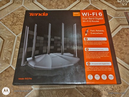 Роутер маршрутизатор Tenda RX2 PRO WI-FI 6. Шепетовка. фото 1 Роутер маршрутизатор Tenda RX2 PRO WI-FI 6. Шепетовка. фото 1