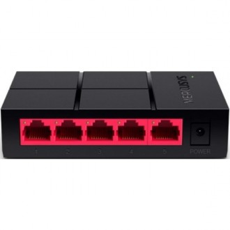 Комутатор Mercusys MS105G (Код товару:18835). Харків. фото 1 Комутатор Mercusys MS105G (Код товару:18835). Харків. фото 1