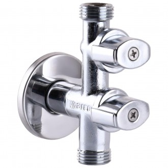 Кран кульовий кутовий подвійний ARCO 1/2"х1/2"х1/2| COMB15MAC. Чернігів. фото 1 Кран кульовий кутовий подвійний ARCO 1/2"х1/2"х1/2| COMB15MAC. Чернігів. фото 1