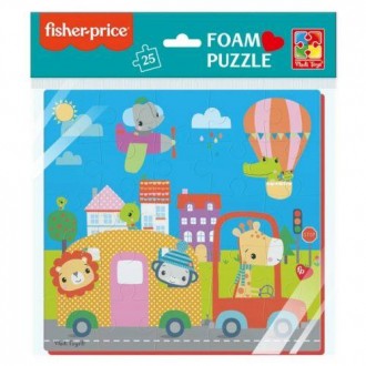 РОЗПРОДАЖ! Мягкие пазлы 22х23 "Fisher-Price. Город" VT1109-05 (укр). Одеса. фото 1 РОЗПРОДАЖ! Мягкие пазлы 22х23 "Fisher-Price. Город" VT1109-05 (укр). Одеса. фото 1